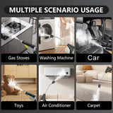 2500W High Pressure Steam Cleaner with 5 Brush Heads