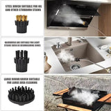 2500W High Pressure Steam Cleaner with 5 Brush Heads
