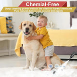 2500W High Pressure Steam Cleaner with 5 Brush Heads