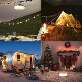 4-in-1 Retractable Camp Light with 10m String Lights 6