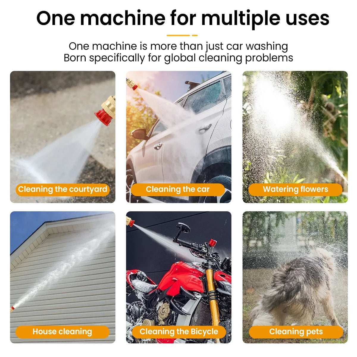 JetClean Pro - Cordless Pressure Washer with Lithium Battery