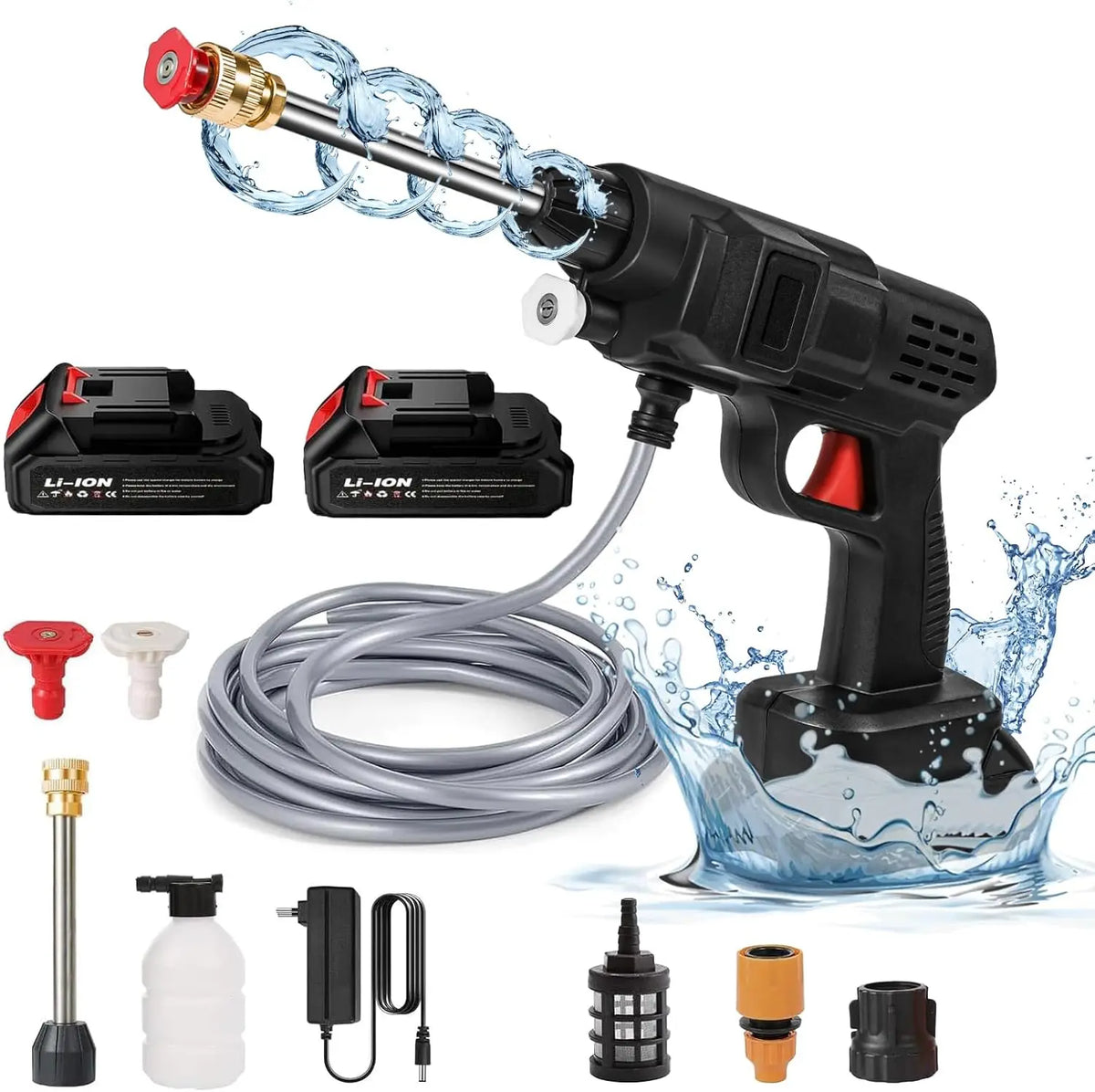 JetClean Pro - Cordless Pressure Washer with Lithium Battery