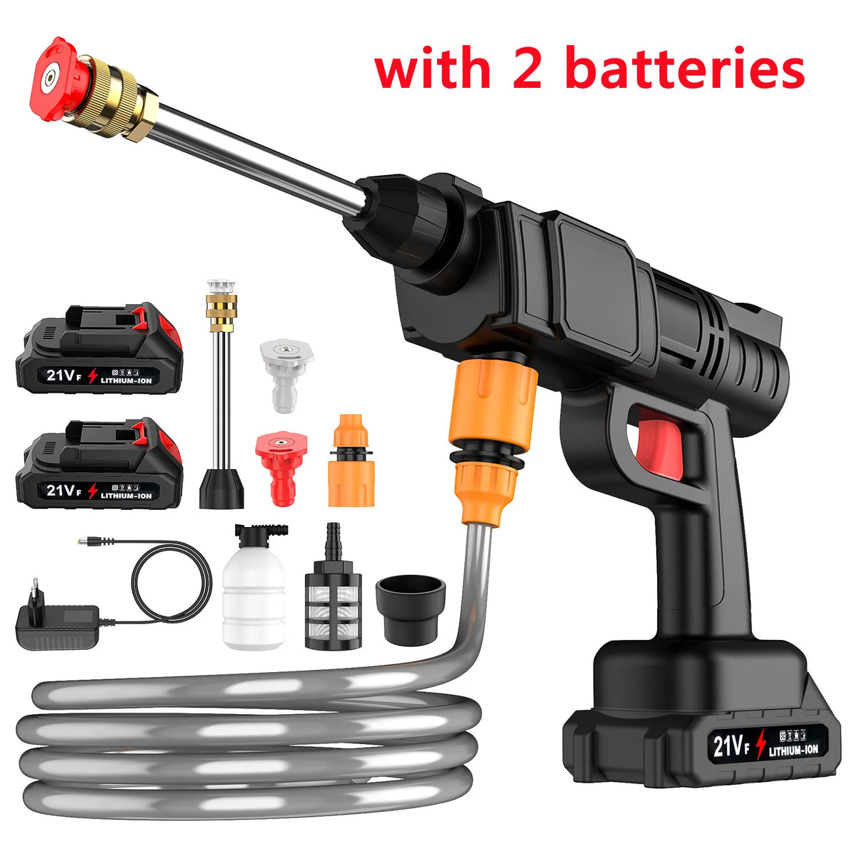 JetClean Pro - Cordless Pressure Washer with Lithium Battery