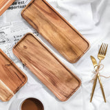 ACACIAEDGE - Premium Acacia Wood Cutting Board for Kitchen & Serving
