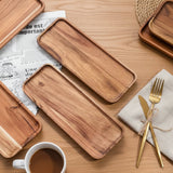 ACACIAEDGE - Premium Acacia Wood Cutting Board for Kitchen & Serving