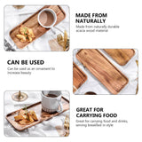 ACACIAEDGE - Premium Acacia Wood Cutting Board for Kitchen & Serving