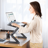 Adjustable Laptop Stand for Desk - Ergonomic Design & Portable