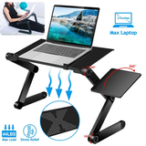 Adjustable Laptop Stand for Desk - Ergonomic Design & Portable