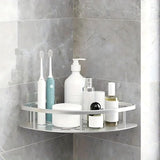 Aluma Curve - Modern Aluminium Shower Caddy & Storage Solution