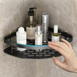 Aluma Curve - Modern Aluminium Shower Caddy & Storage Solution