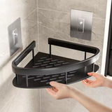 Aluma Curve - Modern Aluminium Shower Caddy & Storage Solution