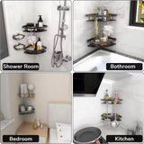 Aluma Curve - Modern Aluminium Shower Caddy & Storage Solution