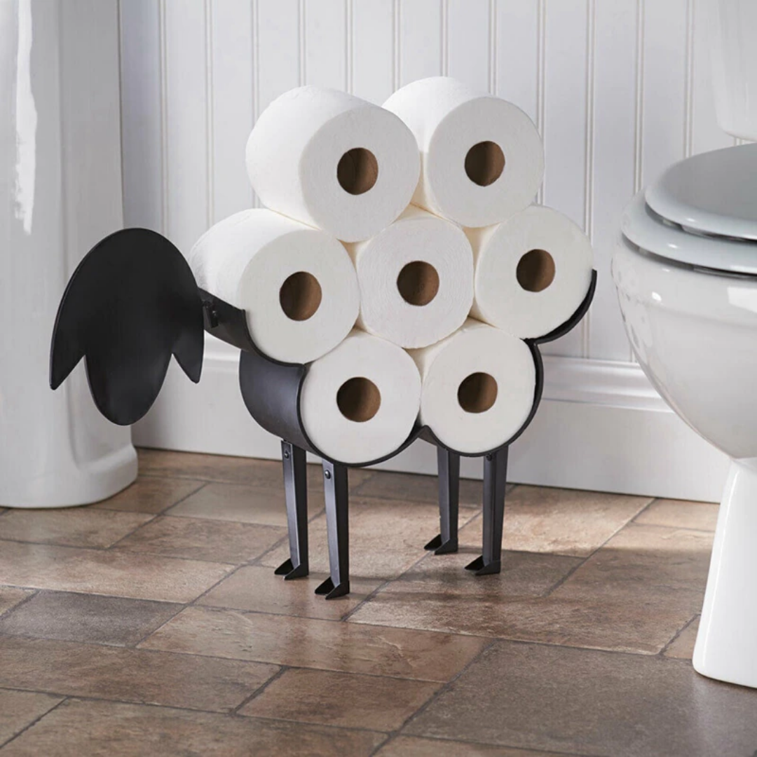 Animal-Themed Toilet Paper Holder - Fun & Practical Bathroom Decor