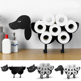 Animal-Themed Toilet Paper Holder - Fun & Practical Bathroom Decor