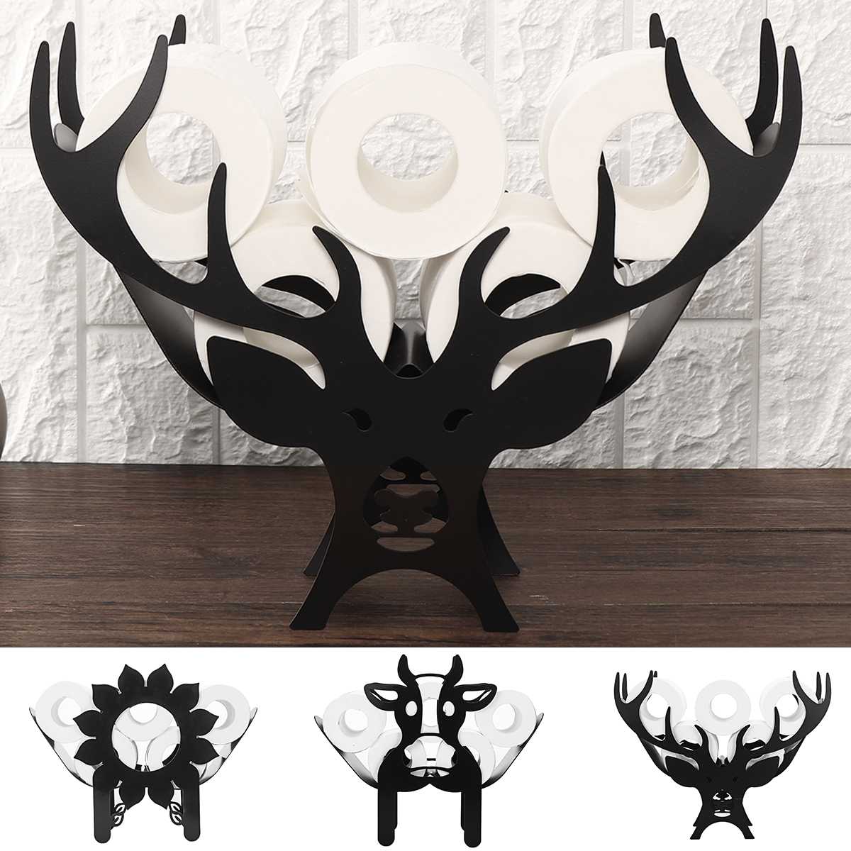 Animal-Themed Toilet Paper Holder - Fun & Practical Bathroom Decor