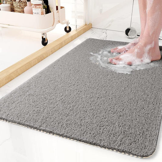 AquaLuxe Non-Slip Shower Mat - Anti-Slip Bath Mat for Safety
