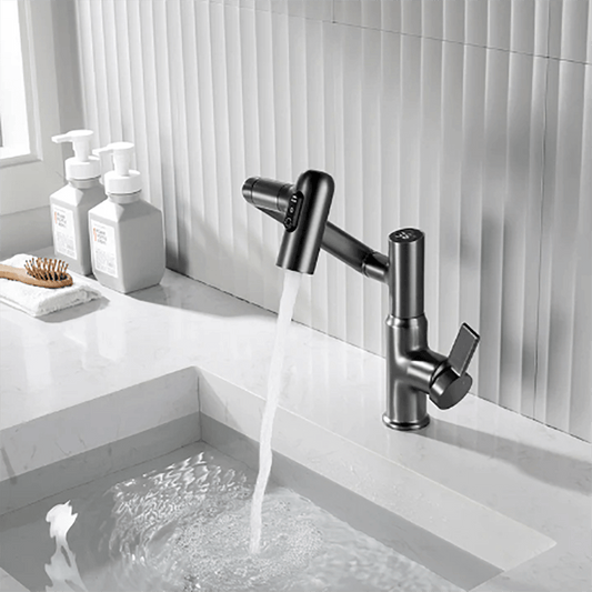 AquaTwist - 360° Swivel Kitchen Mixer Tap with Temperature Display