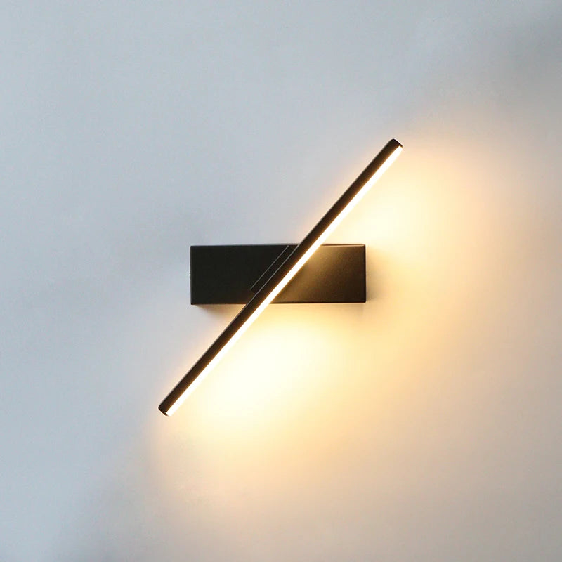 AuroLite Adjustable LED Wall Light - 330° Sconce Lamp with Selectable Color Temperature