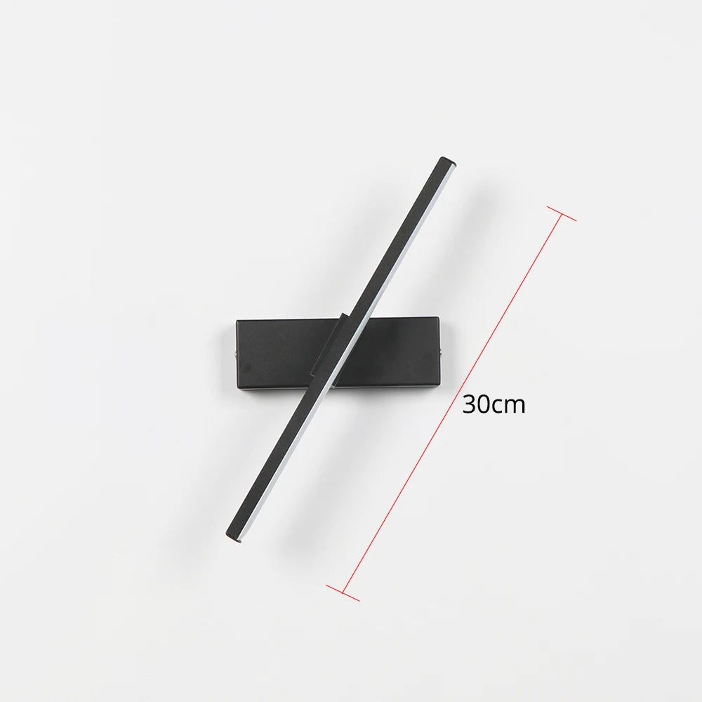 AuroLite Adjustable LED Wall Light - 330° Sconce Lamp with Selectable Color Temperature
