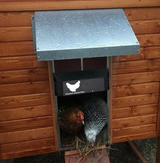 Automatic Chicken Coop Door - Solar & Battery Powered Poultry Automatic Door