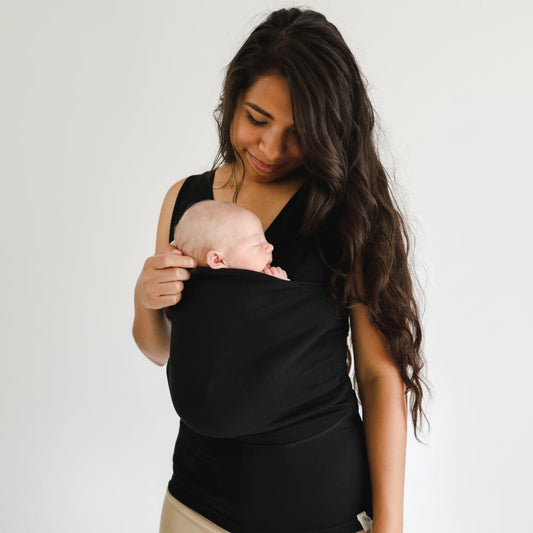 Babywearing T-Shirt Built-In Baby Pouch Stretchy Cotton 1