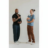 Babywearing T-Shirt Built-In Baby Pouch Stretchy Cotton 4