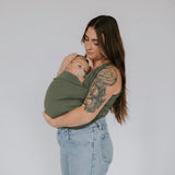 Babywearing T-Shirt Built-In Baby Pouch Stretchy Cotton 6