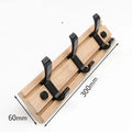 Wood color – 3 hooks