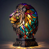 BeastiGlow - Stained Glass Illuminated Animal Art Lamp