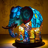 BeastiGlow - Stained Glass Illuminated Animal Art Lamp