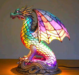 BeastiGlow - Stained Glass Illuminated Animal Art Lamp