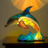 BeastiGlow - Stained Glass Illuminated Animal Art Lamp