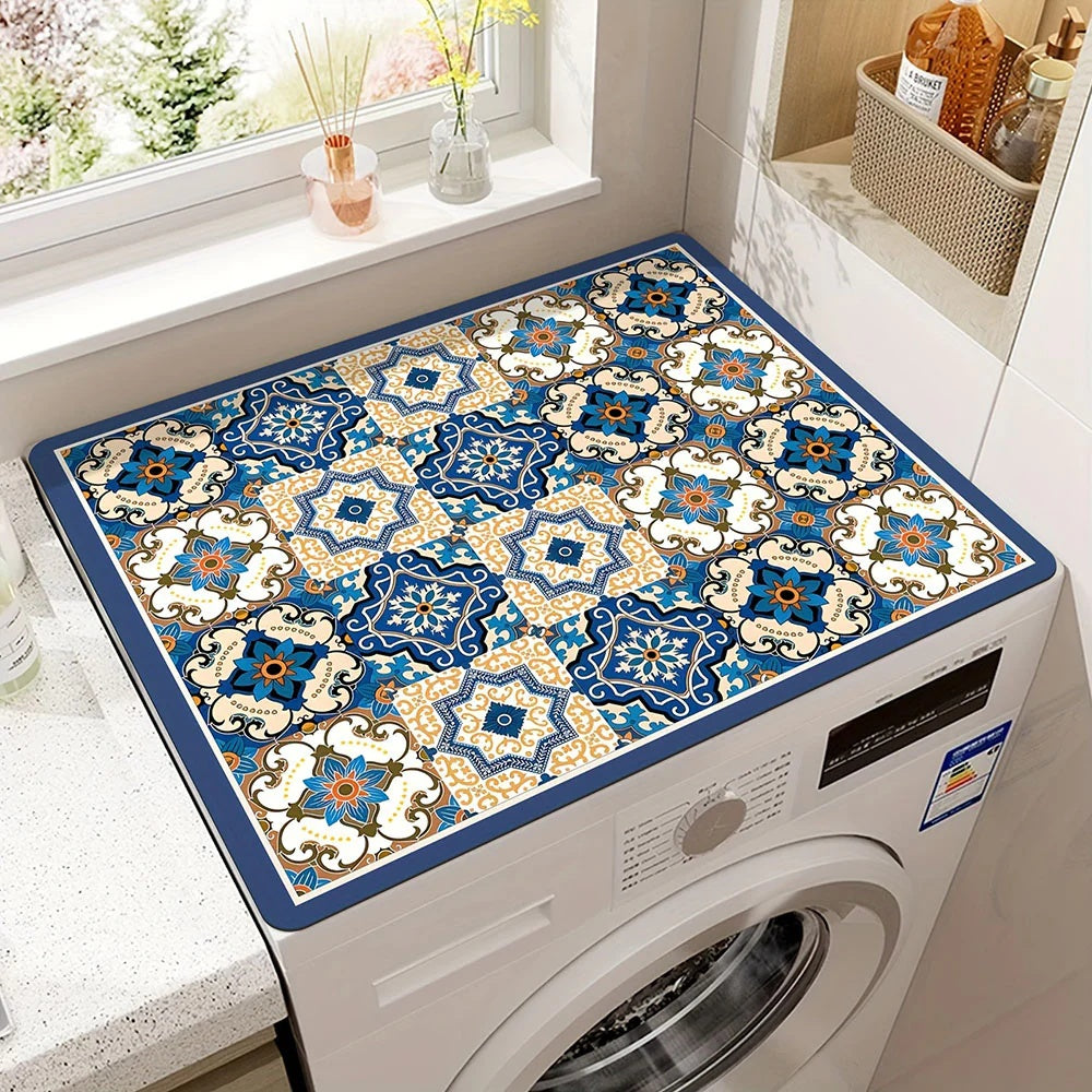BohoShield - Durable Appliance Mat for Protection & Style