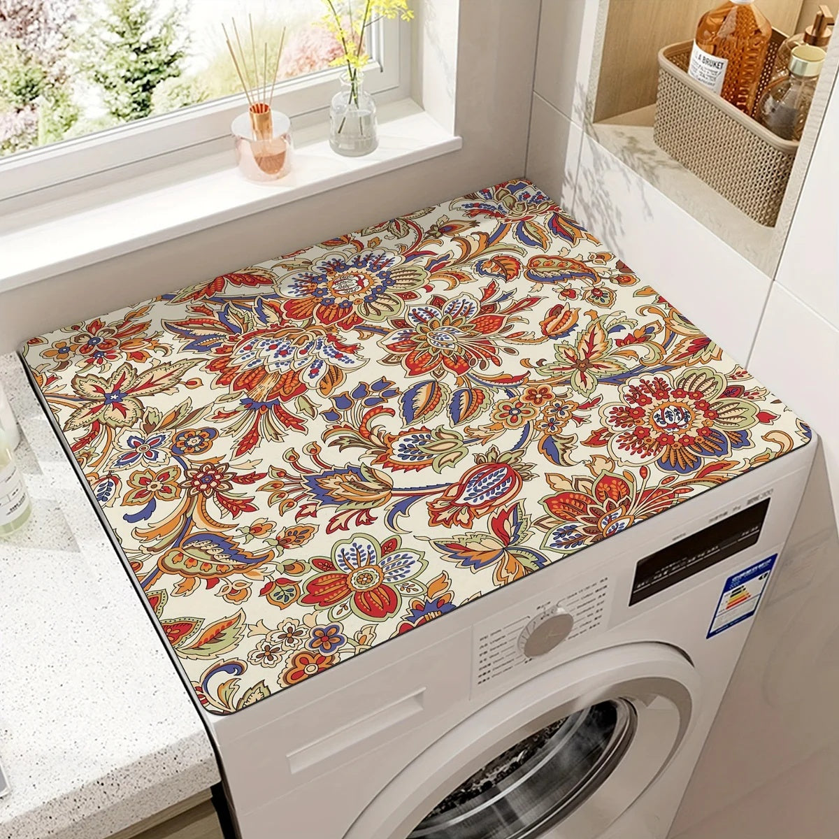BohoShield - Durable Appliance Mat for Protection & Style