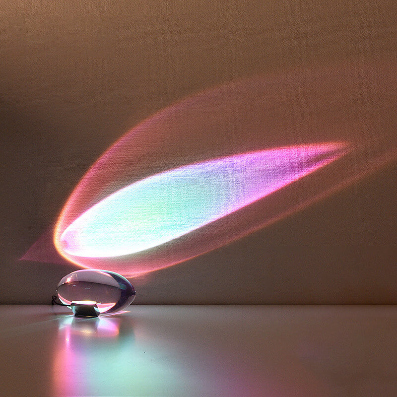 BowLift - Creative Crystal Projection LED Table Lamp