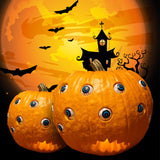Eerie Halloween Pumpkin - Scary Halloween Prop