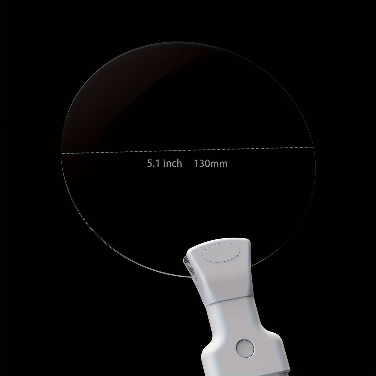BowLift 5X Hands-Free Magnifying Glass with Adjustable Neck Strap