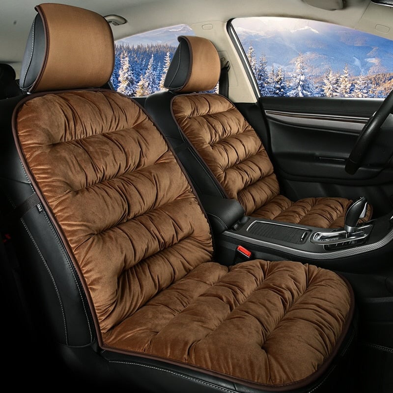 BowLift Car Seat Cushion Pad - Plush Comfort for Driving