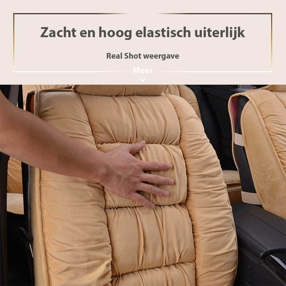 BowLift Car Seat Cushion Pad - Plush Comfort for Driving