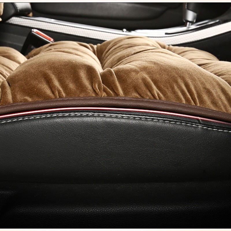 BowLift Car Seat Cushion Pad - Plush Comfort for Driving