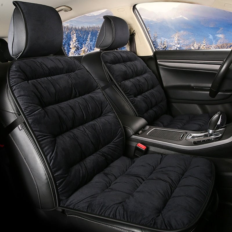 BowLift Car Seat Cushion Pad - Plush Comfort for Driving