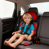 BowLift Portable Foldable Child Car Booster Seat with 5-Point Harness