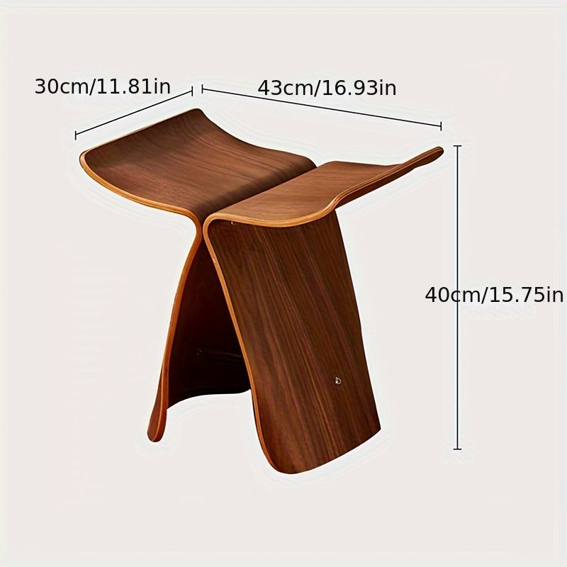 Butterfly Stool in Solid Wood — Timeless Design for Any Room 3