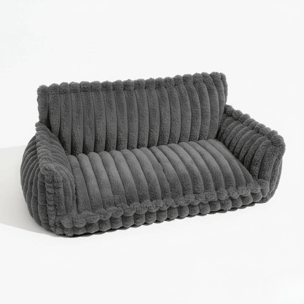 Canilux - Orthopedic Dog Bed with Memory Foam & Headrest