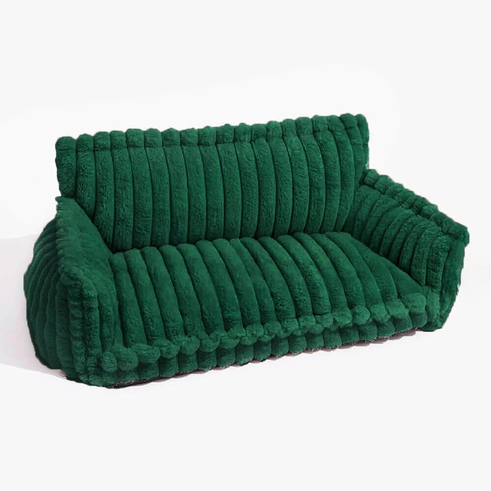 Canilux - Orthopedic Dog Bed with Memory Foam & Headrest