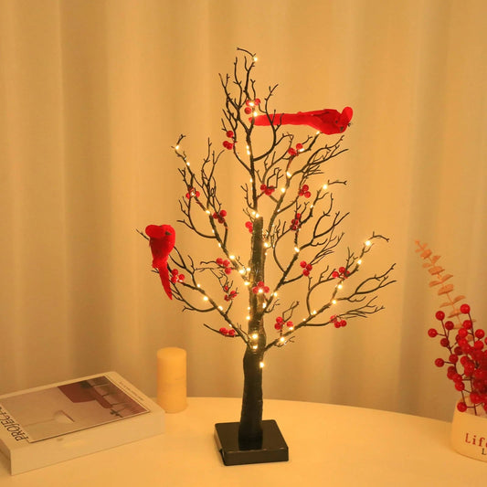 Charming Glowing Tree - Battery-Powered Decorative Light