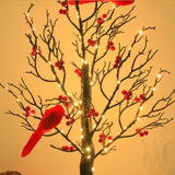 Charming Glowing Tree - Battery-Powered Decorative Light