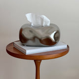 Clever Cloud-Shaped Ceramic Tissue Box Cover for Modern Decor