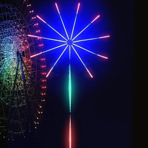 Colorful Star LED String Lights with Music Sync & App Control