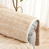 ComfortGuard - Padded Microfiber Armchair Cover with Storage